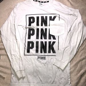 PINK Long Sleeve T-Shirt 💙